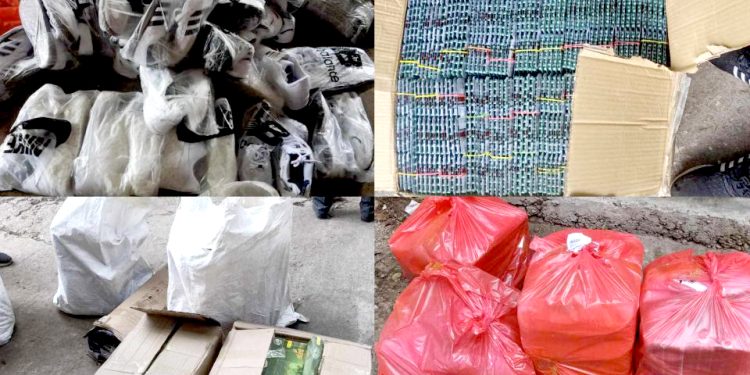 ७ लाख भन्दा बढीको भन्सार छलीका सामग्री बरामद