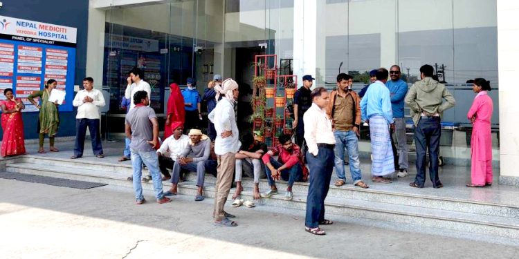 ई-रिक्साको ठक्करबाट गम्भिर घाइते साइकल यात्रुको मृत्यु