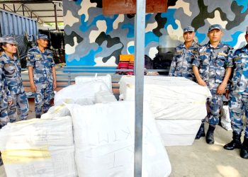 भन्सार छलीको १० लाखभन्दा बढिको सामान बरामद
