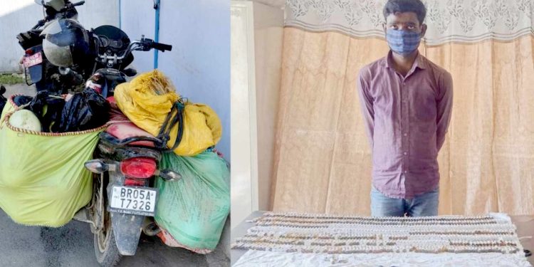 तरकारी भित्र लुकाएर लागुऔषधको तस्करी गर्ने भारतीय नागरिक पक्राउ