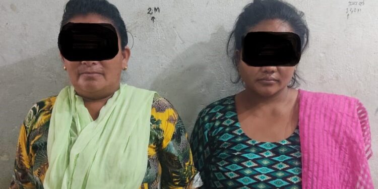 वीरगंजबाट लागूऔषध १० किलो गाँजासहित दुई महिला पक्राउ