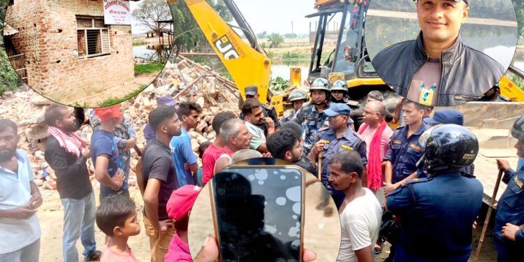 पोखरियाका इन्स्पेक्टर ढकालको गुण्डागर्दी, घरमै पसेर पुरुष प्रहरीले स्थानीय महिलाहरुलाई कुटे
