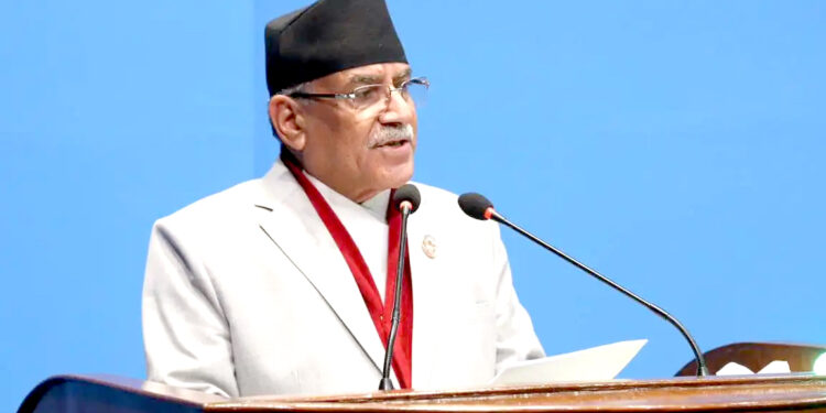 आफूले जोखिम उठाएकै कारण शान्ति प्रक्रिया सम्पन्न भएको ‘प्रचण्ड’ को दाबी !