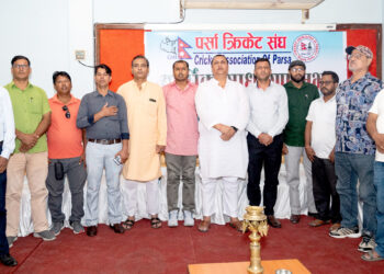 पर्सा क्रिकेट संघको वार्षिक साधारण सभा सम्पन्न