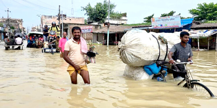 रौतहटमा बाढीेले दुई जनाको मृत्यु, पाँच हजार ५ सयभन्दा बढि विस्थापित