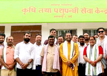 दुई कराेडकाे लागतमा कृषि तथा पशुपन्छी केन्द्र भवन निर्माण
