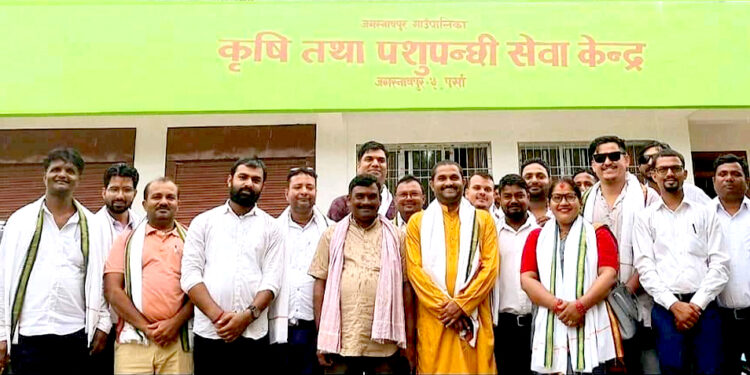 दुई कराेडकाे लागतमा कृषि तथा पशुपन्छी केन्द्र भवन निर्माण