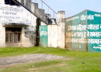संरक्षणको अभावमा जीर्ण र जर्जर बन्दै नारायणी रंगशाला, सरकार विदेशी अनुदानको बाटो कुर्दै !