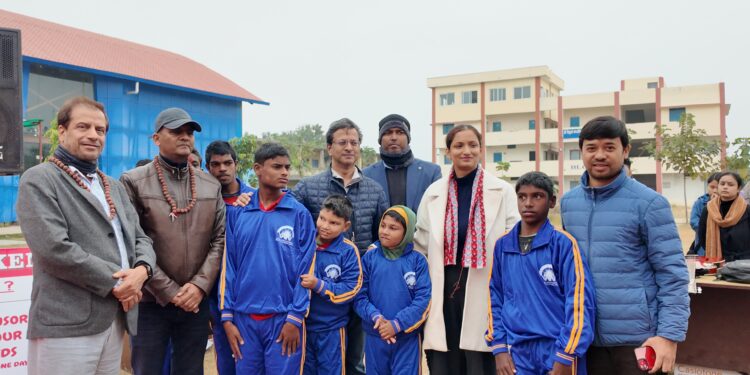 आशा किरण केन्द्रको ११औँ वार्षिकोत्सवमा नेशनल मेडिकल कलेजसँग स्वास्थ्य सहयोग सम्झौता