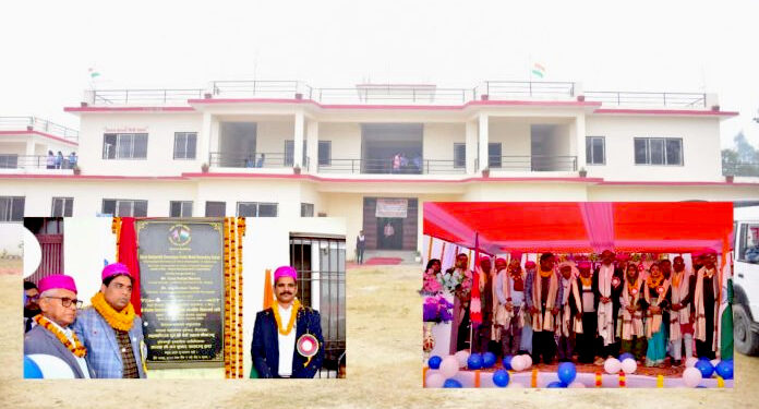भारत–नेपाल सहकार्यको उदाहरणः बैद्यनाथ देवनारायण विद्यालयको नयाँ भवन उद्घाटन
