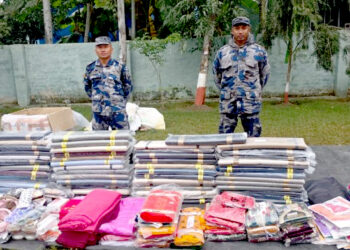 सीमा नाकामा कडाइः पर्सामा १६ लाखभन्दा बढीका तस्करीका सामान बरामद