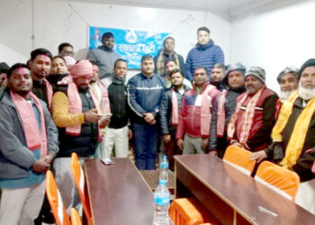 रास्वपाद्वारा वीरगंज महानगर ३ मा वडा समिति गठन