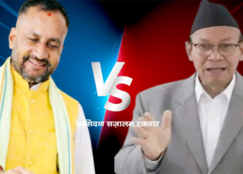 भोटको लागि झुठको खेती बन्द गर्न काँग्रेस उम्मेदवार चौधरीलाई पाण्डेको चेतावनी