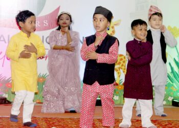 लिटल बडी प्रि-स्कुलले तेश्रो वार्षिकोत्सव सम्पन्न, बालबालिकाहरुको आकर्षक नृत्य
