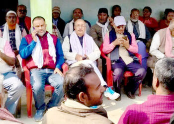 पर्सा निर्वाचन क्षेत्र ४ मा नेपाली कांग्रेसको क्षेत्रीय समिति बैठक