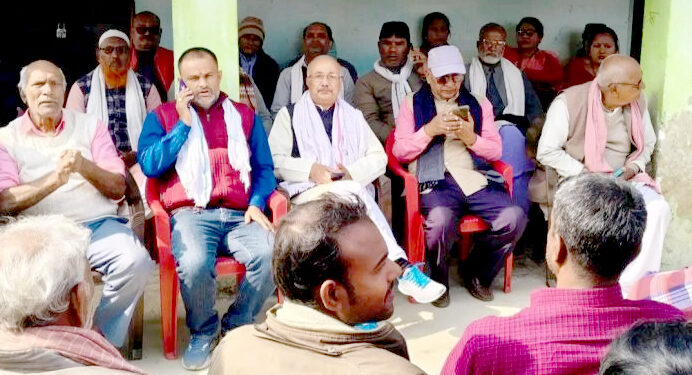 पर्सा निर्वाचन क्षेत्र ४ मा नेपाली कांग्रेसको क्षेत्रीय समिति बैठक
