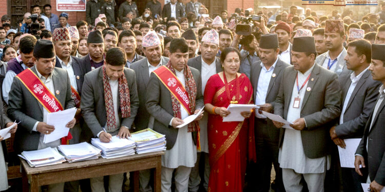 स्थानीय तहबाट भट्टाभट राजीनामा दिँदै प्रतिनिधिसभाको उम्मेदवार