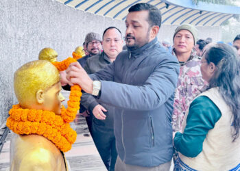 शहीदहरुको बलिदान र त्यागकै कारण नेपाल स्वतन्त्र तथा सार्वभौम राष्ट्रः प्रदीप यादव