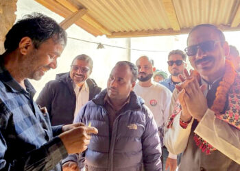 ग्रामीण भेगमा जसपाका टेमानीः खानेपानीदेखि कृषिसम्मका मुद्दामा प्रत्यक्ष संवाद