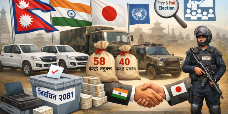 भारत र जापानपछि चीनले पनि निर्वाचनका लागि अनुदानमा योगदान, ५८ करोड रुपैयाँ