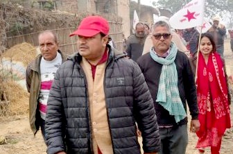 नेकपा उम्मेदवार मनोज चौधरीको घरदैलो अभियान तीब्र