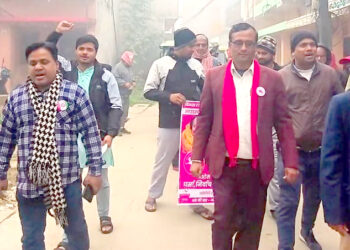 ओमप्रकाश सरार्फको घरदैलो, युवालाई रोजगारी र महिलालाई आयआर्जनमा जोड्ने प्रतिबद्धता