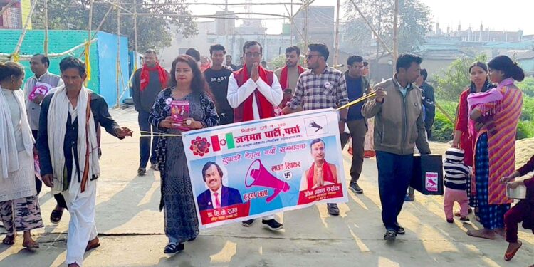 ओमप्रकाश सर्राफको घरदैलो तीव्र, खानेपानी, शिक्षा र स्वास्थ्य सुधारको प्रतिबद्धता
