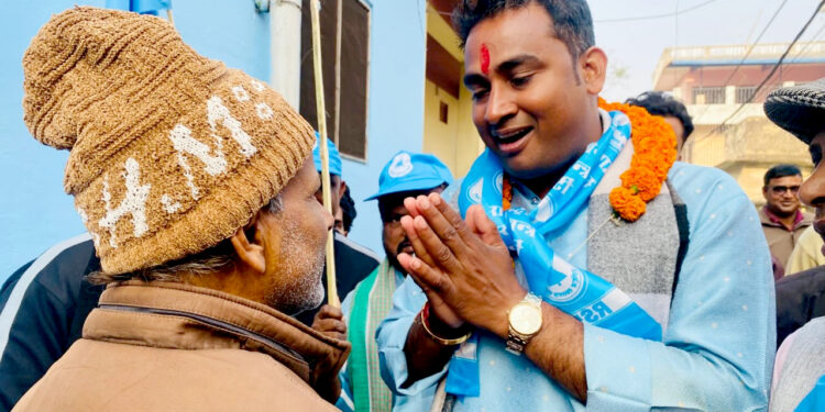 छपकैयामा सुशील साहको घरदैलो, मतदाता भेटघाट र विकास एजेन्डा प्रस्तुत