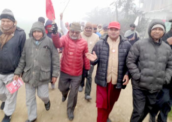 मनोज चौधरीको जनसम्पर्क अभियानले चुनावी माहोल ततायो