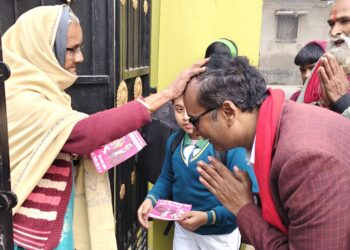 घुसुकपुरमा सर्राफको घरदैलो, वीरगंज विकास र मधेश अधिकार मुख्य एजेण्डा