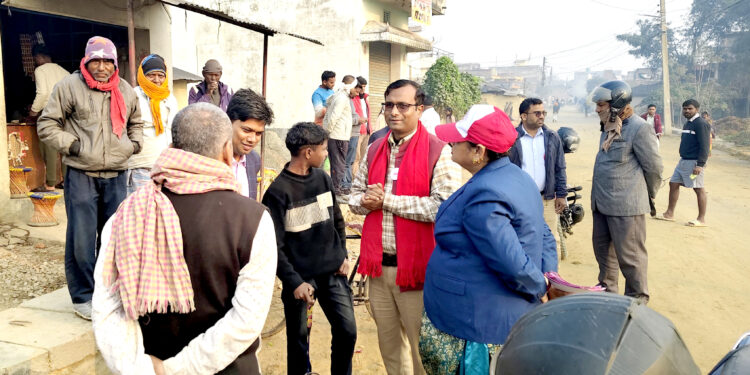 वीरगंज १८ र २१ म सर्राफको घरदैलोः कृषिको आधुनिकीकरण र किसान अधिकारमा जोड