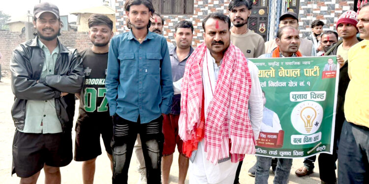जगरनाथपुरमा उज्यालो नेपालको घरदैलो, रामकिशोर सिंहलाई युवाहरूको भव्य स्वागत