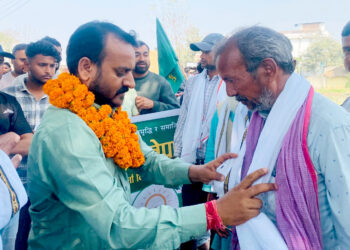 रामकिशोर सिंह (पराग) को घरदैलो, रोजगारी, शिक्षा, स्वास्थ्य र पूर्वाधार सुधार प्राथमिकता