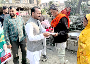 परसवामा रामकिशोर सिंह (पराग) को घरदैलो, स्थानीयको साथ र परिवर्तनको अपेक्षा