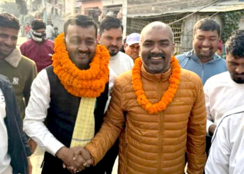 प्रदीप यादवको घरदैलो, पर्सा-१ मा विकास योजना र मतदाता भेटघाट