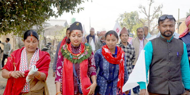 पर्सागढी-१ मा रिमा कुमारी यादवको घरदैलो, विकास र पारदर्शितालाई प्राथमिकता