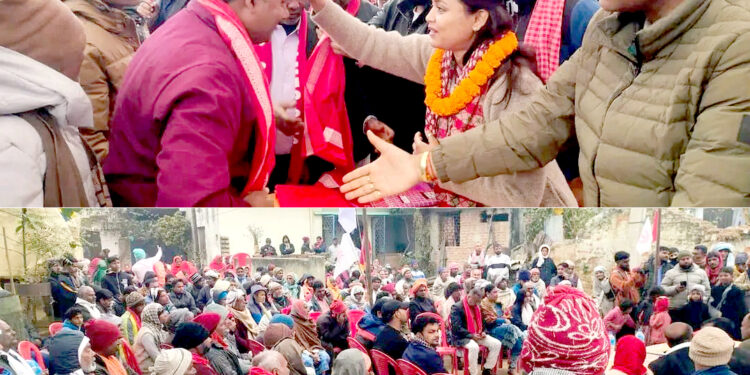 वीरगंजका विभिन्न वडामा एमाले प्रवेश लहर, रिमा यादवको पक्षमा बढ्दो समर्थन