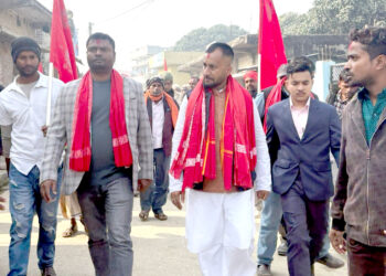पर्सा-३ मा रुपेश पाण्डेको सक्रिय अभियान, घरदैलोमार्फत जनसमर्थन विस्तार