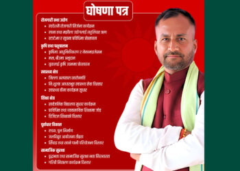 रुपेश पाण्डेको घोषणापत्र सार्वजनिक, रोजगारीदेखि पूर्वाधारसम्म विकासको प्रतिबद्धता