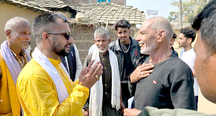 पर्सा ३ मा रूपेश पाण्डेको घरदैलो, जनतासँग प्रत्यक्ष संवाद र विकास प्रतिबद्धता