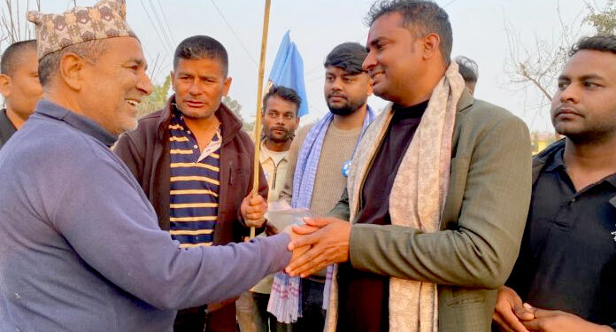 पर्सा-२ मा सुशील कुमार कानुको घरदैलो, कृषि र स्वास्थ्य सुधार पहिलो प्राथमिकता
