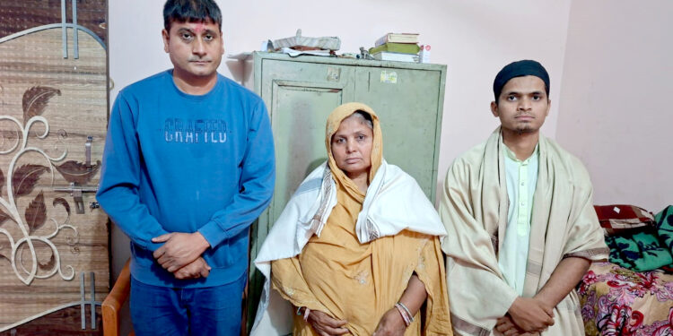 सपथ ग्रहणअघि सहिद परिवारसँग पन्तको भेटघाट