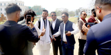 संसद्मा भाषिक विविधताको उत्सव : ६३ सांसदले मातृभाषामा शपथ लिँदै