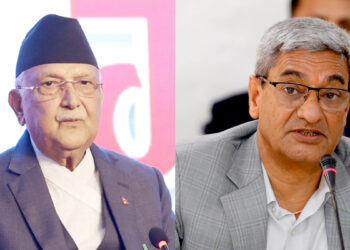 पूर्वप्रधानमन्त्री ओली र पूर्वगृहमन्त्री लेखक पक्राउ : गिरफ्‌तारी गैरकानूनी भन्दै एमाले सडक संघर्षमा