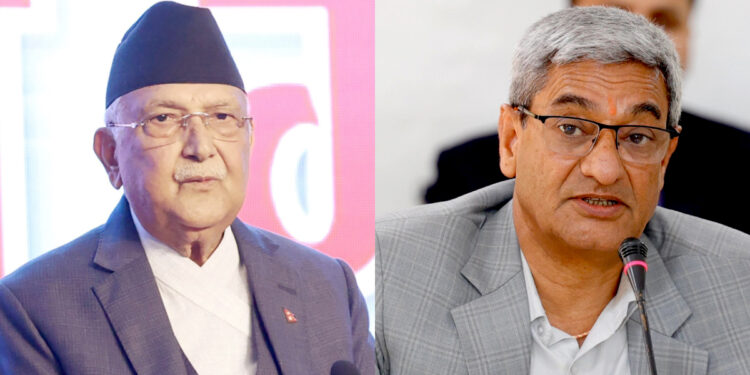 पूर्वप्रधानमन्त्री ओली र पूर्वगृहमन्त्री लेखक पक्राउ : गिरफ्‌तारी गैरकानूनी भन्दै एमाले सडक संघर्षमा