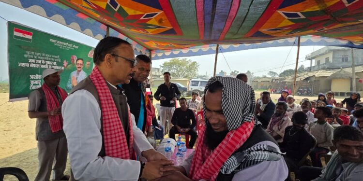रतनपुरमा जसपाको शक्ति विस्तार, अशोक टेमानीको अभियानले पायो व्यापक जनसमर्थन