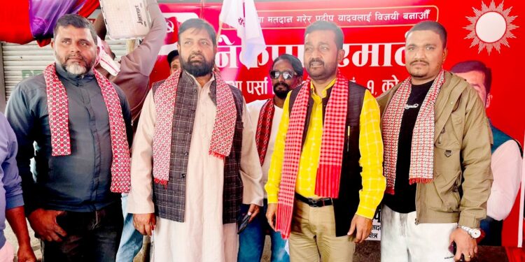 पर्सा–१ मा एमालेको संगठन विस्तार तीव्र, विभिन्न दलका नेता–कार्यकर्ता धमाधम प्रवेश