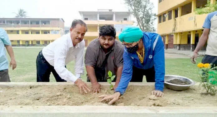 विश्व सिख वातावरण दिवसको अवसरमा वृक्षारोपण