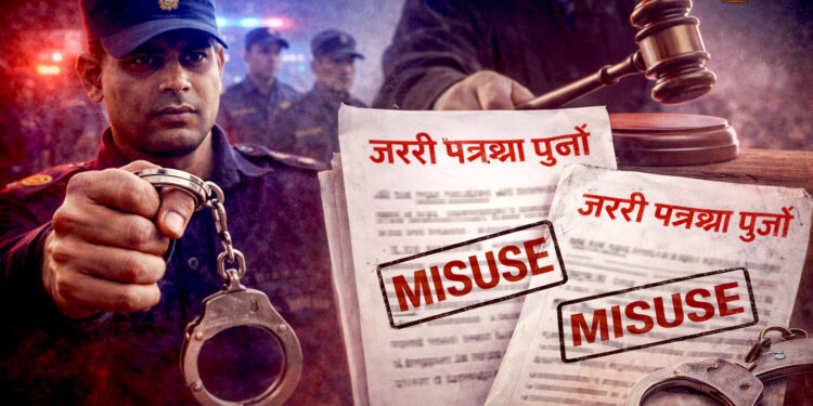 ‘जरुरी पुर्जी’को नाममा कानुनको दुरुपयोग !