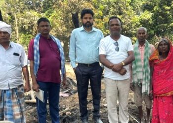 आगलागी पीडितलाई राहत वितरण तथा घर बनाइदिने प्रतिबद्धता